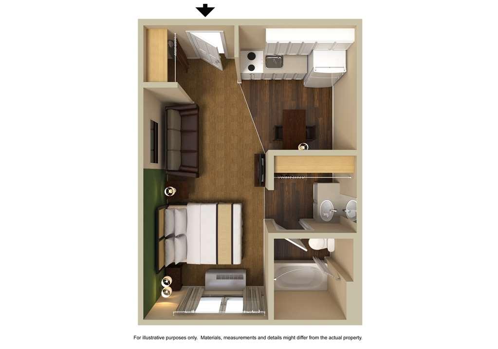 Extended Stay America Suites - Austin - Northwest Arboretum - The Domain Habitación foto